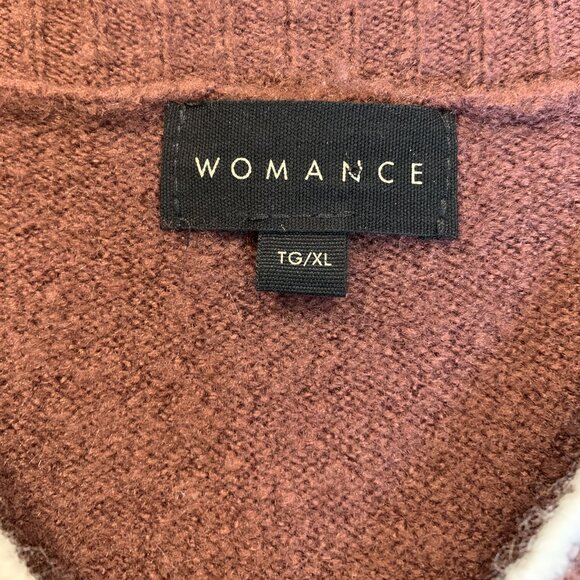 Womance Burgundy Sweater – Women’s XL, Cozy & Stylish - Picture 3 of 6